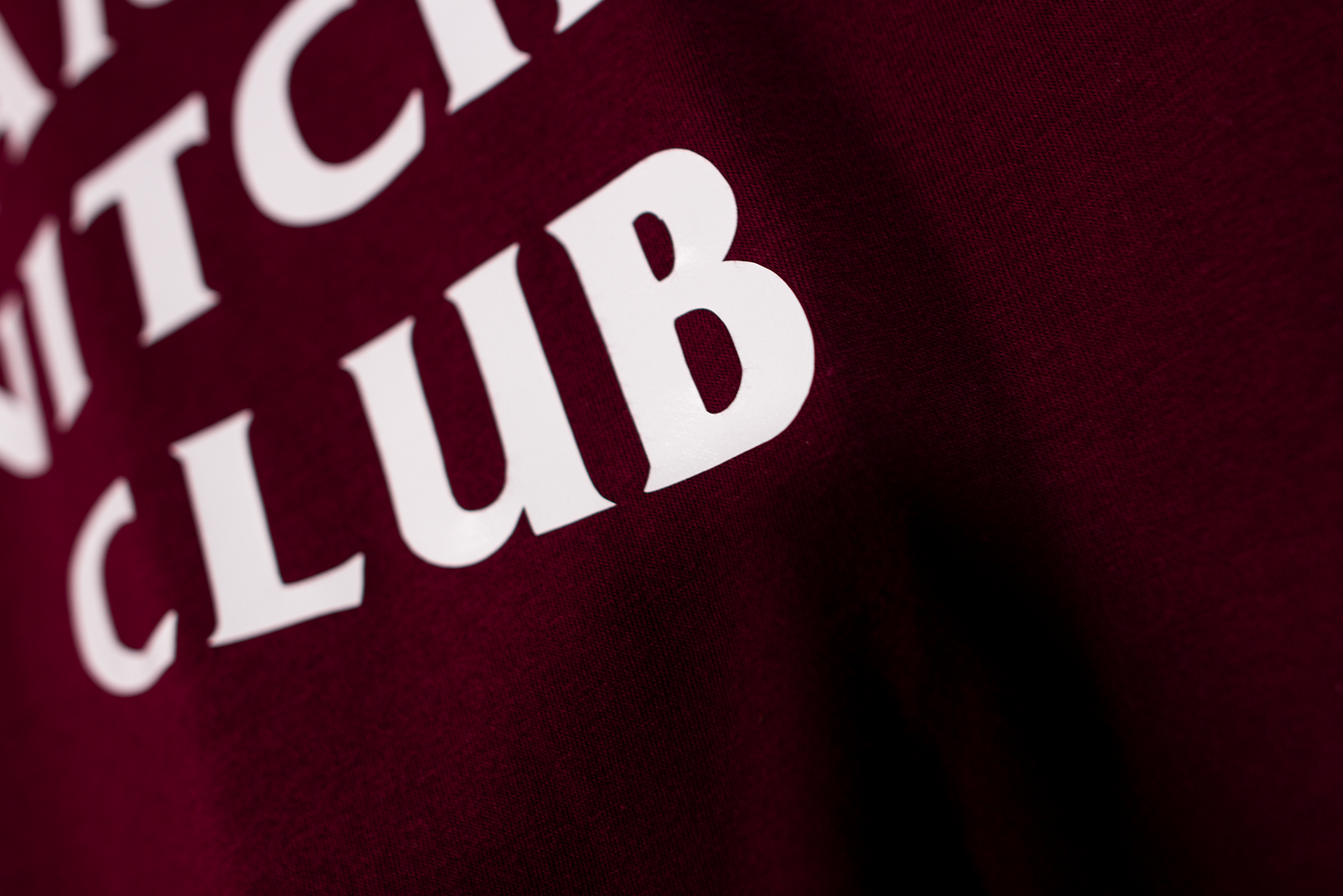 Anti Sample Snitchin Club T-Shirt (Maroon/White)