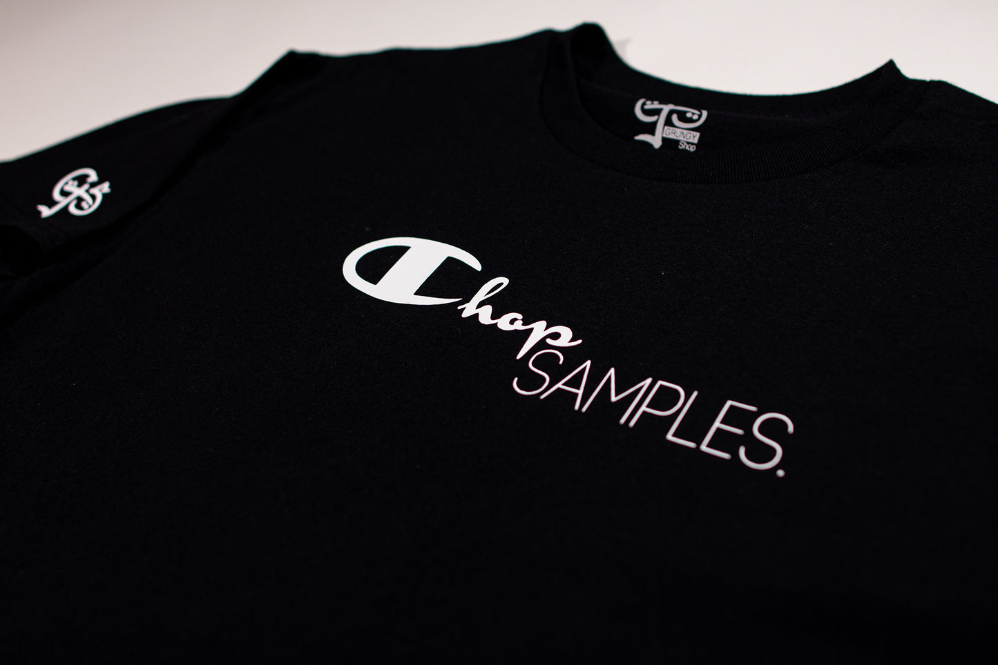 Chop Samples T-Shirt (Black/White)