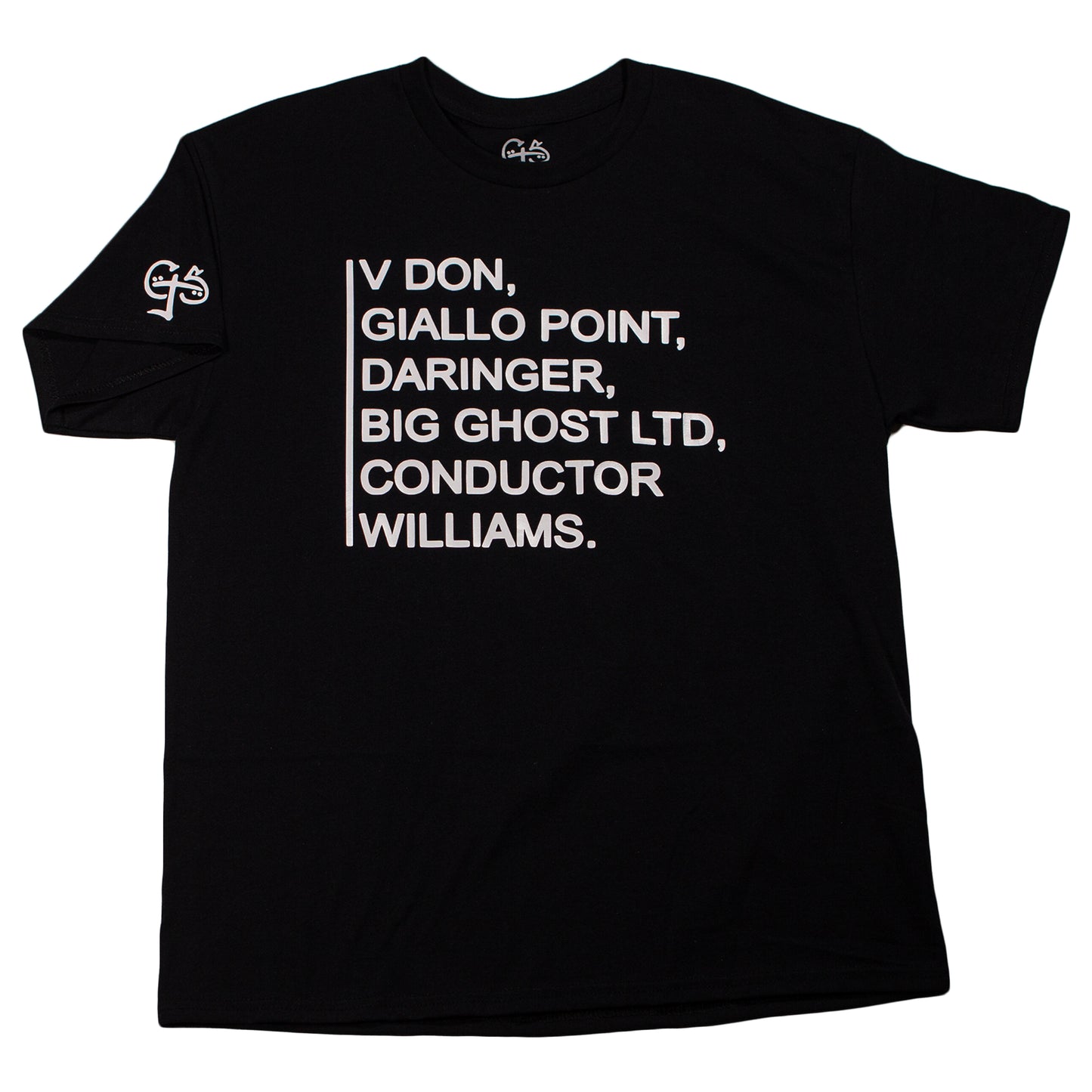 Top 5 Producers 2024 T-Shirt (Black/White)